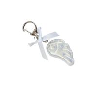 Dreamy Sweet Porte-clés avec nœud et aile en alliage léger à suspendre pour un usage quotidien Chaîne à breloques multifonction