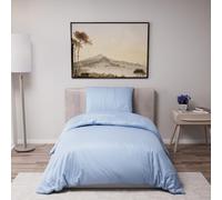 Dreamzie - Housse de Couette 140x200 avec 1 Taie Oreiller 65x65 - Parure de Lit 2 pièces en Microfibre Douce Gris Foncé - Certifiée Oeko-Tex