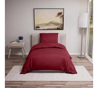 Dreamzie - Housse de Couette 155x220 avec 2 Taies Oreiller 80x80 - Parure de Lit 3 pièces en Microfibre Douce Blanche - Certifiée Oeko-Tex