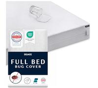 Dreamzie Housse Matelas 150 x 200 x 25 cm Intégrale Anti-Acarien et Punaises de Lit - Protege Matelas 150x200 cm avec Fermeture Eclair pour Allergiques - Imperméable, Bi-Ome et Oeko-Tex