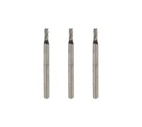 Dremel Fraises à graver 113, bout cylindrique long 1,6 mm pour bois, Lot de 3