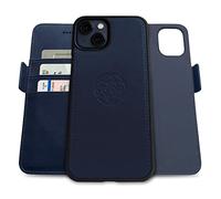 dreem Fibonacci Compatible avec iPhone 13 funda cartera / 2-en-1 étui Antichoc et Folio Amovible en Cuir végétal, Compatible MagSafe, Protection RFID [Royal]