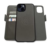 dreem Fibonacci Compatible avec iPhone 13 Mini funda cartera / 2-en-1 étui Antichoc et Folio Amovible en Cuir végétal, Compatible MagSafe, Protection RFID [Gris]