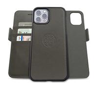 dreem Fibonacci Compatible avec iPhone 13 Pro Max funda cartera / 2-en-1 étui Antichoc et Folio Amovible en Cuir végétal, Compatible MagSafe, Protection RFID [Gris]