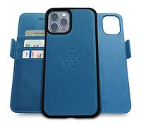 dreem Fibonacci Coque iPhone 12 Pro Max Magnetique Antichoc | Etui Portefeuille 2-en-1 avec Stand Amovible 2 Positions | TPU Vegan Fin| Protection RFID | Slate