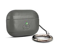 Dreem Om AirPods Pro 2/Pro Housse en Cuir Vegan - Compatible avec Étui pour AirPods Pro Les écouteurs sans Fil Bluetooth Apple pour iPhone - Gris