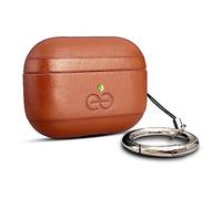Dreem Om AirPods Pro 2/Pro Housse en Cuir Vegan - Compatible avec Étui pour AirPods Pro Les écouteurs sans Fil Bluetooth Apple pour iPhone - Caramel