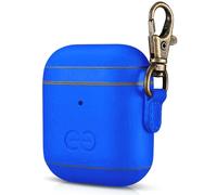 Dreem Om pour AirPods 1 & 2 Housse en Cuir Vegan avec Clip - Compatible avec Les écouteurs sans Fil Bluetooth Apple pour iPhone - Océan