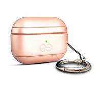 Dreem Om pour AirPods Pro 2/Pro Housse en Cuir Vegan - Compatible avec Étui pour AirPods Pro Les écouteurs sans Fil Bluetooth Apple pour iPhone - Rose