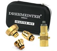 Drehmeister Kit Adaptateur GPL M10 - Extra Long - renforcé - Adaptateur pour réservoir avec boîtier - Tous Les adaptateurs Europa Autogas