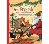 Drei Freunde Warten Auf Weihnachten