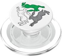 DREI Hasen Trinität Spirituell Symbole Erde Sonne Mond Natur PopSockets PopGrip pour MagSafe