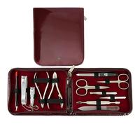 Drei Schwerter 000583 Étui de manucure/pédicure, 12 pièces, fabriqué à Solingen