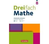 Dreifach Mathe 8. Schuljahr - Nordrhein-Westfalen - Ausgabe 2022 - Arbeitsheft Mit Medien Und Lösungen