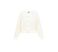 DreiMaster Klassik Cardigan 'Classic Look' blanc, Taille M-L