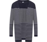 DreiMaster Maritim Cardigan 'Kilata' bleu nuit / blanc, Taille M-L