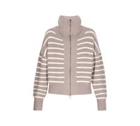 DreiMaster Maritim Cardigan 'Maritim' sable / blanc, Taille M-L