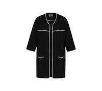 DreiMaster Maritim Cardigan noir / blanc, Taille M