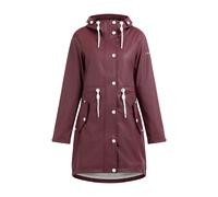 DreiMaster Maritim Manteau fonctionnel bourgogne / blanc, Taille S