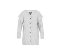 DreiMaster Vintage Cardigan oversize gris clair, Taille M-L