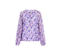 DreiMaster Vintage Chemisier bleu / violet / violet pastel, Taille M
