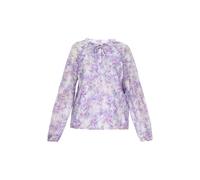 DreiMaster Vintage Chemisier olive / lilas / mauve / orchidée, Taille M