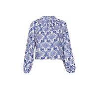DreiMaster Vintage Chemisier 'Vintage' bleu / bleu foncé / blanc, Taille M