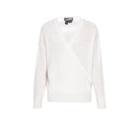 DreiMaster Vintage Pull-over blanc, Taille M-L