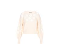 DreiMaster Vintage Pull-over oversize blanc cassé / blanc cassé, Taille XL-XXL