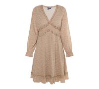 DreiMaster Vintage Robe 'Altiplano' beige / beige foncé / or, Taille 38