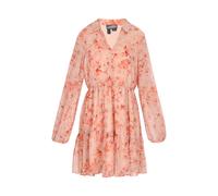 DreiMaster Vintage Robe-chemise 'Vintage' crème / abricot / rouge rouille / rouge vif, Taille 42