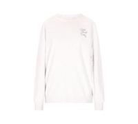 DreiMaster Vintage Sweat-shirt noir / blanc chiné, Taille M