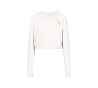DreiMaster Vintage Sweat-shirt noir / blanc chiné, Taille M