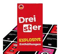 Dreister Jeux de société - Révélations Explosives - Jeux pour Adultes - Conçu en Allemagne - Idéal comme Jeu de fête/Jeux de fête pour Adultes, pour Les soirées de Jeu ou JGA - Idée Cadeau