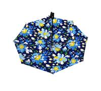 Drekrid Parapluie de voyage pour la pluie et le soleil - Parapluie coupe-vent compact à pliage automatique pour femmes et enfants, ouverture automatique, joli petit parapluie pour sac à dos, navette