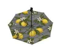 Drekrid Parapluie de voyage pour la pluie et le soleil - Parapluie coupe-vent compact à pliage automatique pour femmes et enfants, ouverture automatique, joli petit parapluie pour sac à dos, navette