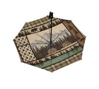 Drekrid Parapluie de voyage pour pluie et soleil - Parapluie coupe-vent compact et pliable automatique pour femmes et enfants, joli petit parapluie à ouverture automatique pour voiture, sac à dos