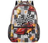 Drekrid Sac à dos d'école, sac de voyage léger pour homme et femme