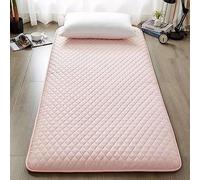 Dremdo Matelas De Sol Japonais, Matelas Futon Japonais, Shikibuton Pliable Portable Camping Matelas, Pliable Doux Portable Matelas,Rose,120x200cm
