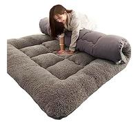 Dremdo Matelas Japonais Pliable Double Futon Floor Mattress, Soft Tatami Quilted Sleeping Pad Camping, Sleeping Mattress for Floor Roll Up Bed Mat