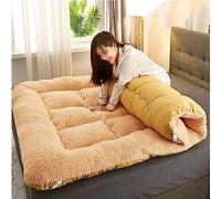 Dremdo Matelas Japonais Pliable Double Futon Floor Mattress, Soft Tatami Quilted Sleeping Pad Camping, Sleeping Mattress for Floor Roll Up Bed Mat