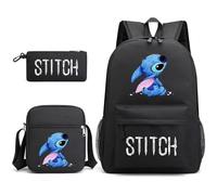 DREMDO Sac à dos fille garçon enfant cartable enfant cartable cartable homme femme décontracté sac de jour, a, 45x13x32CM