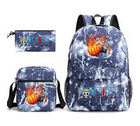 DREMDO Sac à dos fille garçon enfant cartable homme femme décontracté, F1, 45x13x32CM