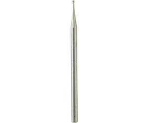 Dremel 108 Lot de 3 Fraises à Graver, Bout Cylindrique, pour Sculpter et Graver dans le Bois avec Outils Multi-usages, Ø 0.8mm