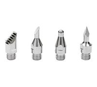 Dremel 204 Set de 4 embouts de pyrogravure pour fer à souder à gaz Dremel Versatip