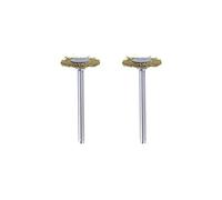 Dremel 26150535JA Lot de 2 Brosses couronne en Laiton