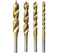 Dremel 26150636JA Jeu de forets pour le bois 4 pièces 3 mm, 4 mm, 5 mm, 6 mm tige cylindrique 1 set