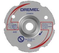 Dremel 2615S600JB Disque à tronçonner à moyeu déporté 77 mm 1 pc(s) Bois dur, Bois tendre, contreplaqué, stratifié, Fibre