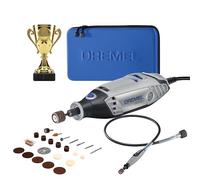 Dremel 3000 Champion Outil Rotatif Moteur 130W, 33 000 Tr/Min avec 25 Accessoires, Trophée Gravable, Sac De Rangement, Arbre Flexible Pour Découpe, Sculpture, Ponçage, Perçage - Édition Limitée