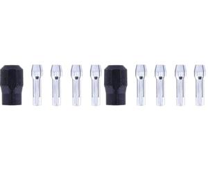 Dremel 4485 Kit d'Accessoires - 4 Pinces et Ecrou de Serrage pour Outil Multifonction Rotatif (Lot de 2)